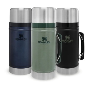 Stanley - termos pentru mancare cu maner The Legendary Classic Food Jar - verde Hammertone - 940 ml - Img 9