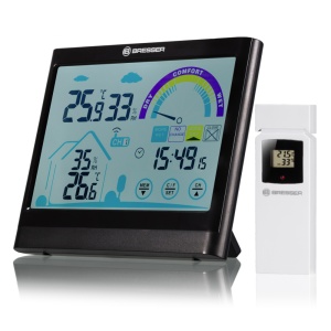 Statie meteo Bresser VentAir 7007402, termometru, higrometru, notificari