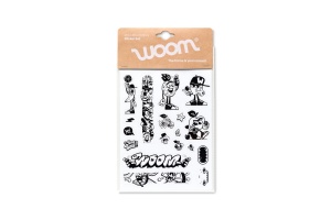 Stickere Woom Explore - Rolling Rebels