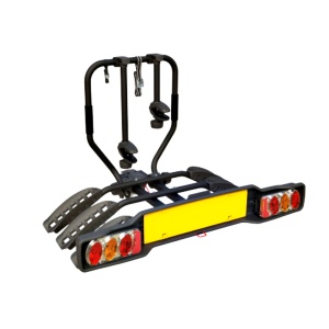 Suport 3 biciclete Peruzzo Siena 668/3N cu prindere pe carligul de remorcare, Negru - Img 1