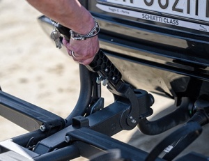 Suport biciclete Menabo Orbit 3 pentru 3 biciclete cu prindere pe carligul de remorcare, pliabil - Img 3