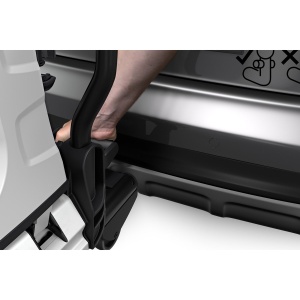 Suport pentru 2 biciclete, Thule EasyFold XTF 2, cu prindere pe carligul de remorcare (13 pini) - Img 5