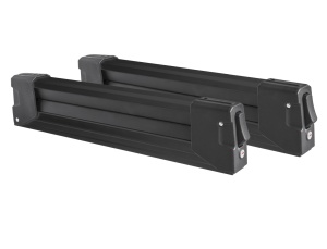 Suport schi snowboard Menabo Yelo 4 Black pe bare transversale, 4 perechi ski / 2 snowboard - Img 8