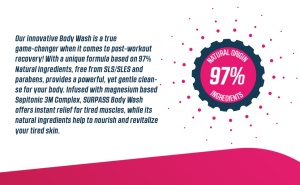 Surpass - gel de bus femei Women`s body wash Sepitonic 3M - 250ml - Img 18