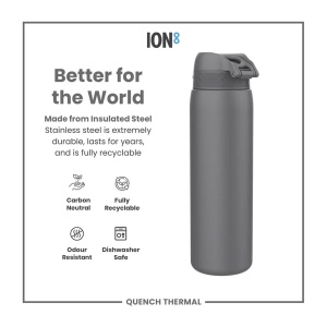 Termos ION8 Inox Grey 920ML - Img 2