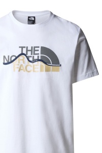 The North Face - tricou - M Mountain Line - Alb - Img 3