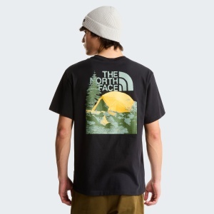 The North Face - tricou - Pitch A Tent Relaxed Tee - Black - L - Img 3
