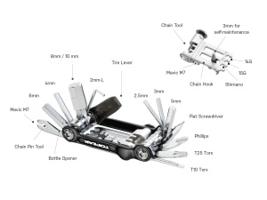 Topeak - cheie multifunctionala bicicleta Ninja Master multitool + ToolBox T20 - Img 6