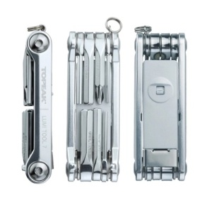 Topeak - set chei bicicleta Lumitool 7 multitool cu LED, 7 functii - argintiu - Img 3