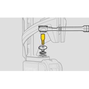 Topeak - set chei bicicleta Ratchet Rocket Lite DX multitool - argintiu - Img 4