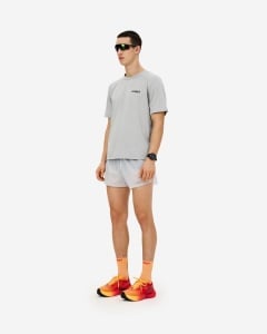 Tricou alergare CEP Core Run - gri deschis | respirabil cu mesh - Img 8