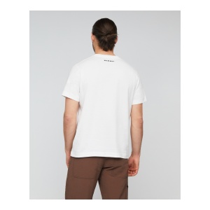Tricou Barbati Mammut Base Mini Logo White - Img 3