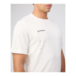 Tricou Barbati Mammut Base T-Shirt Men Avy White - Img 7