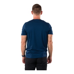 Tricou Barbati Northfinder Soft Material Bamboo Blend Regular Cut Halm Navy - Img 3