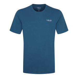 Tricou Barbati Rab Stance Mountain Peak Tempest Blue