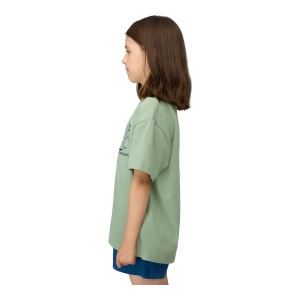 Tricou Copii Mammut Base Climbing Verde - Img 6