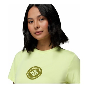 Tricou Femei Columbia Parsons Point™ Graphic Galben - Img 5