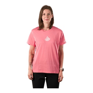 Tricou Femei Northfinder Outdoor Loose Fit Organic Cotton Halma Coral