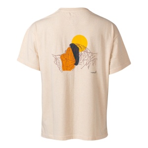 Tricou Femei Ternua HIRA REGENERATIVE Beige - Img 2