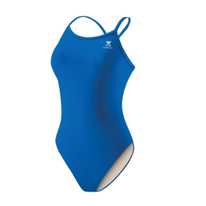 TYR - costum baie intreg pentru femei Durafast one Diamondfit - albastru royal - Img 5