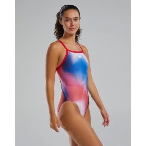 TYR - Costum femei - Unwaver Diamonfit - Navy Red - Img 4