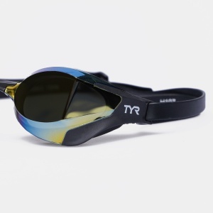 TYR - ochelari inot performanta - Tracer-X RZR Racing Goggles Mirrored - auriu | negru - Img 4