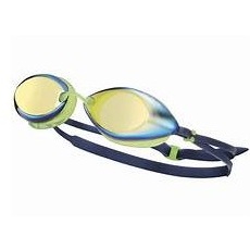 TYR Tracer Racing Metalizat ochelari inot competitie verde auriu - Img 1