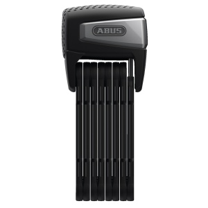 Abus - antifurt bicicleta tip lacat pliabil cu alarma SH Bordo Smart X 6500A/110 - negru