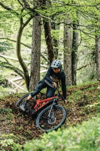Abus - casca ciclism MTB Modrop Mips - maro inchis cupru metalic negru - Img 8