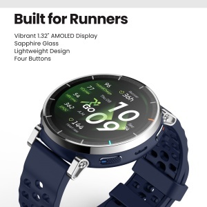 Amazfit - Active 3 Premium - Universal NFC - Apex Silver - Img 2