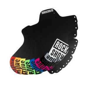 Aparatoare Noroi Pt. Furca Rockshox Print Rosu Aprins
