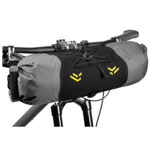Apidura - geanta bicicleta cu prindere pe ghidon, Backcountry 2.0 Handlebar Pack 11 litri - gri negru galben - Img 2
