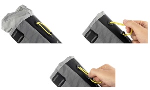 Apidura - geanta ghidon bicicleta Backcountry 2.0 Food Pouch 1.2 litri (varianta Plus) - gri negru - Img 19