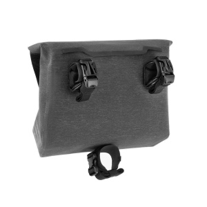 Apidura - geanta mica ghidon bicicleta City Handlebar Pack, capacitate 2 litri - gri inchis negru - Img 2