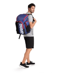 Arena - rucsac - Spiky III - Navy | Red | White - 45L - Img 3