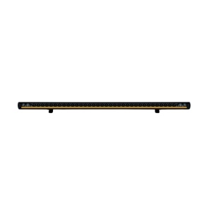 Bară LED Siberia XPA SR 81,4 cm, 166W, 10950 lm, rază 734 m / 300 m, 5700K, fascicul lungă distanță, alb/chihlimbar, aluminiu negru, policarbonat, suport aluminiu, 10-32V, rezistent la apă și praf (IP68/IP69K), Strands