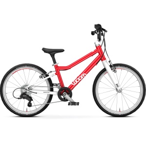Bicicleta copii Woom 4 Go cu roti 20" roz pudra (powder pink) - Img 1