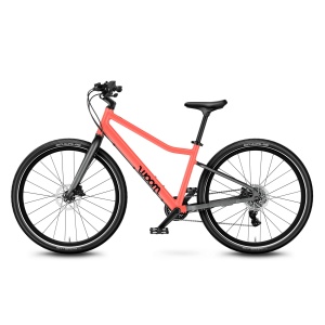 Bicicleta copii Woom 5 Explore cu roti 24" portocaliu Neon Coral - Img 3