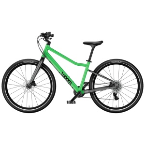 Bicicleta copii Woom 5 Explore cu roti 24" verde Jungle Green - Img 3
