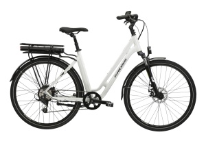 Bicicleta Electrica City Kross Sentio Hybrid 1.0 28 inch alba microSHIFT
