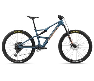 Bicicletă MTB Trail full suspension Orbea OCCAM SL H20 - Slate Blue | Orange Cloud (Matt)