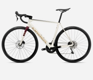 Bicicletă șosea race Orbea ORCA M30 - Ivory White | Burgundy (Gloss) | Vulcano (Matt) - Img 2