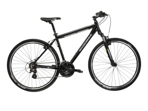 Bicicleta Trekking Kross Move 1.0 28 inch neagra Shimano Altus
