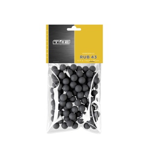 Bile de cauciuc Umarex T4E Practice RUB 43, cal. .43, 0.75 g, 100 bucati