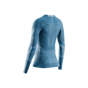 Bluza Dama X-Bionic Accumulator Light Mineral Blue/Arctic White - Img 2