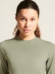Bluză dame Craft Layers Thermal Mesh Cn - gri | strat de bază termic - Img 5