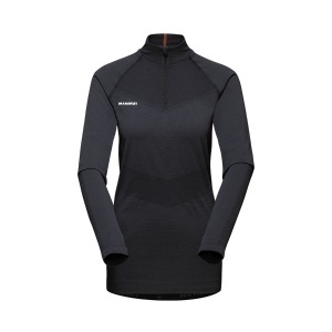 Bluza Femei Mammut Trift Half Zip Black - Img 3