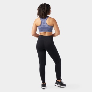 Bustieră sport Merino Smartwool Intraknit Racerback - albastru Nightfall Blue Heather - Img 2