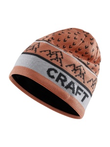Căciulă Craft CORE Backcountry Knit Hat - portocaliu/gri (glow-ash)