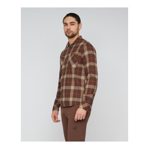 Camasa Barbati Mammut Alvra Longsleeve Soil-Sablun - Img 4
